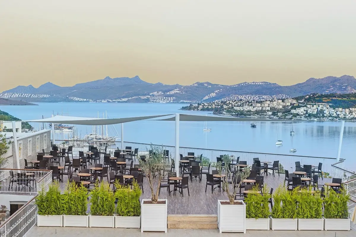 Between Bitez Bay and Bodrum Marina